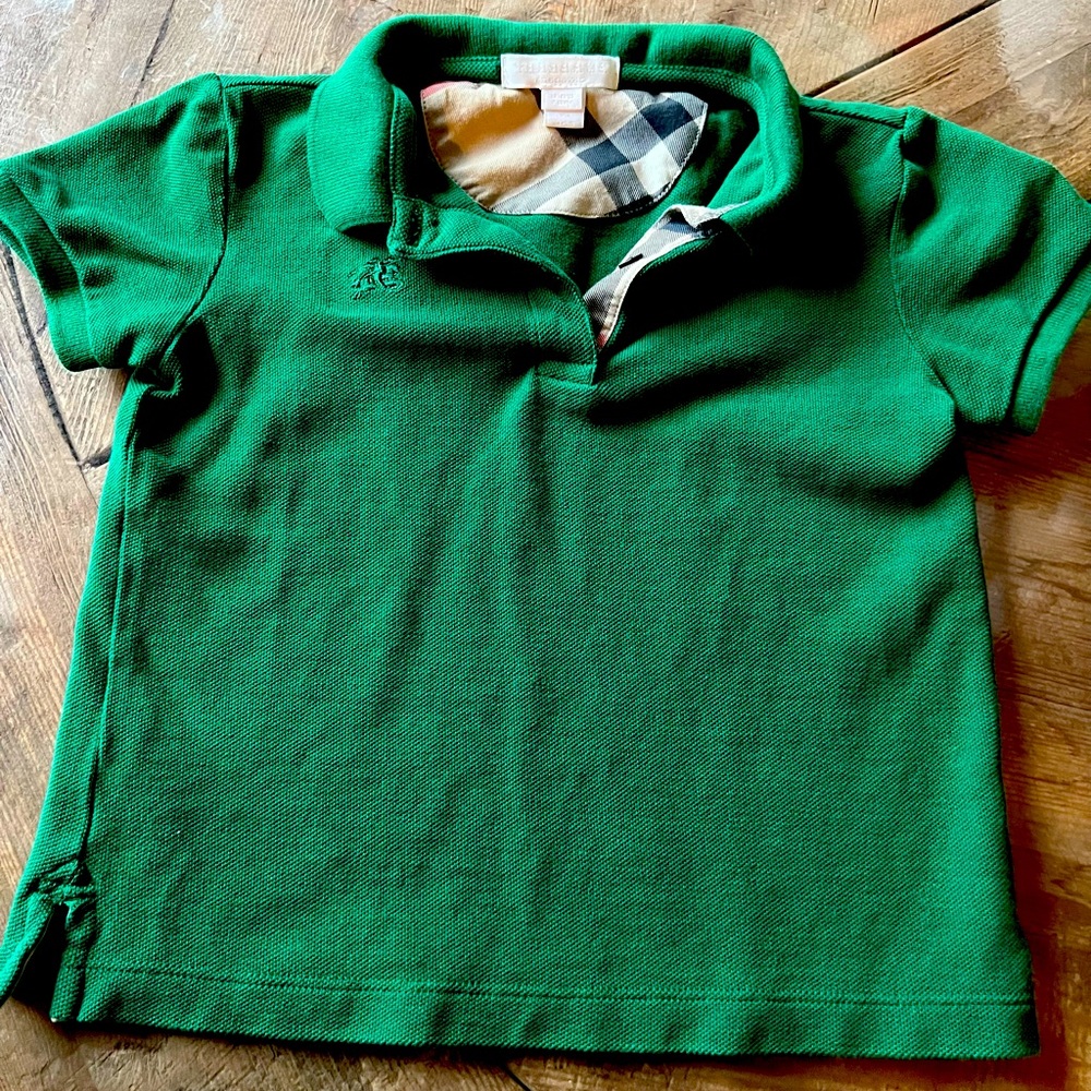 Boys Burberry polo